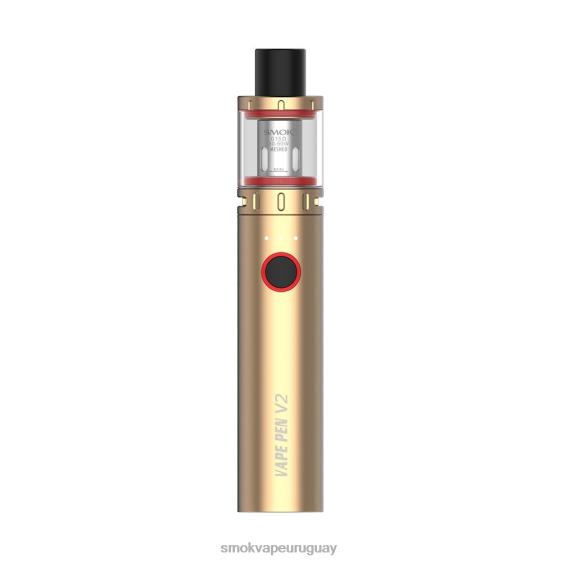 SMOK kit de pluma vapeo v2 oro 68L0X278 - SMOK Vape Uruguay