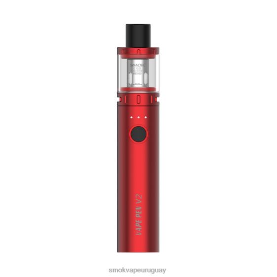 SMOK kit de pluma vapeo v2 rojo 68L0X275 - SMOK Vape Tank Uruguay