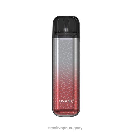 SMOK NOVO equipo de 2s armadura gris roja 68L0X136 - SMOK Vape Mod Uruguay