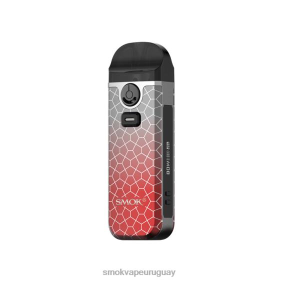 SMOK Nord 4 equipos armadura gris roja 68L0X270 - Vaper SMOK Precio