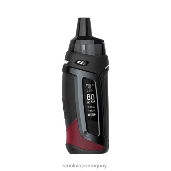 SMOK Morph kit pod-80 negro rojo 68L0X155 - SMOK Vape Tank Uruguay